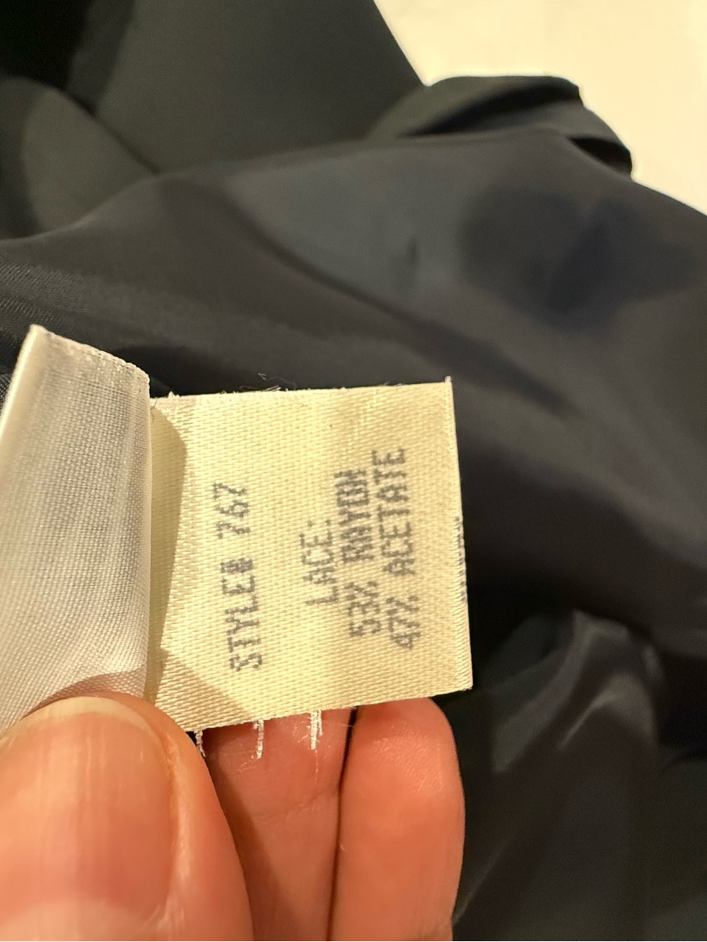 Oscar de la Renta Black Label Lace Cocktail Dress | Size 8 - Picture 9 of 10